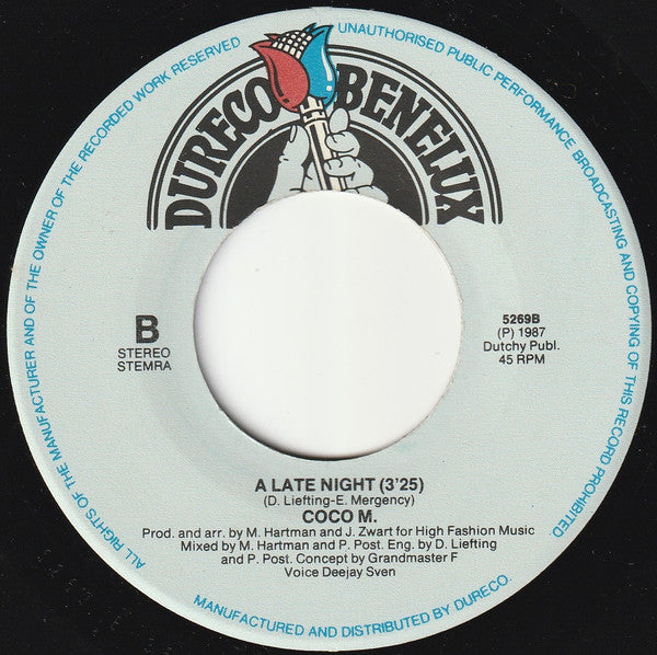 Coco M : Walk On The Wild Side (C'est La Ouate Version) (7", Single)