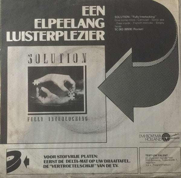 Solution (4) : Empty Faces (7", Single)