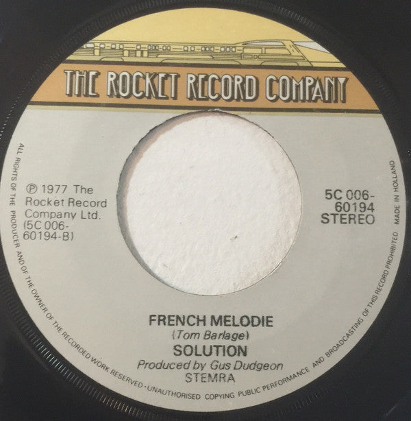 Solution (4) : Empty Faces (7", Single)