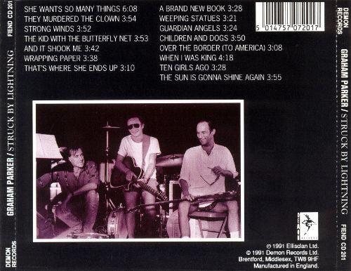Graham Parker : Struck By Lightning (CD, Album)
