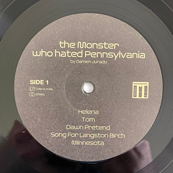Damien Jurado : The Monster Who Hated Pennsylvania (12", Album)