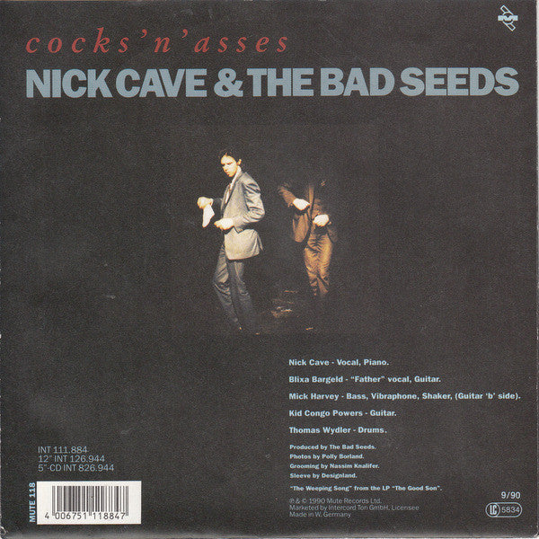 Nick Cave & The Bad Seeds : The Weeping Song (7", Single)