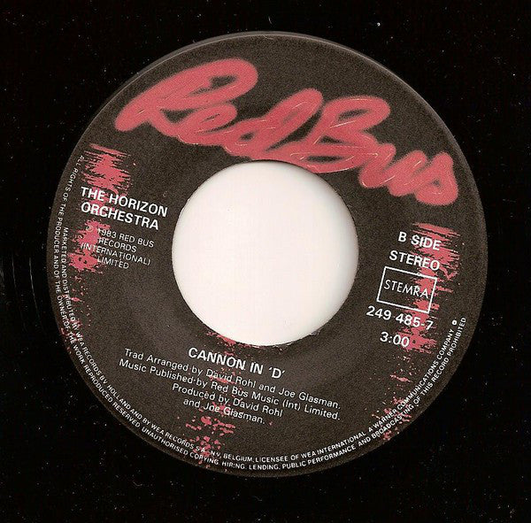 The Olympic Orchestra / The Horizon Orchestra : Reilly / Canon In 'D' (7", Single)