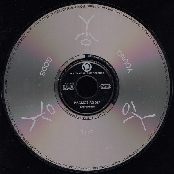The Young Gods : Kissing The Sun (CD, Single, Promo)
