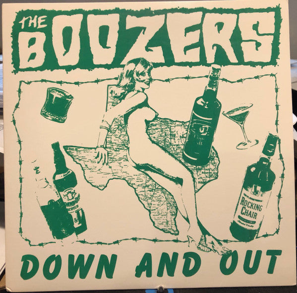 The Boozers : Down And Out (LP, Num, Gre)