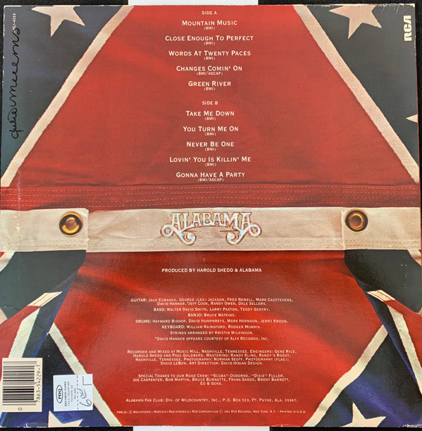 Alabama : Mountain Music (LP, Album)