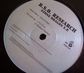 B.S.O. Research : Stone Dragon E.P. (12", EP)