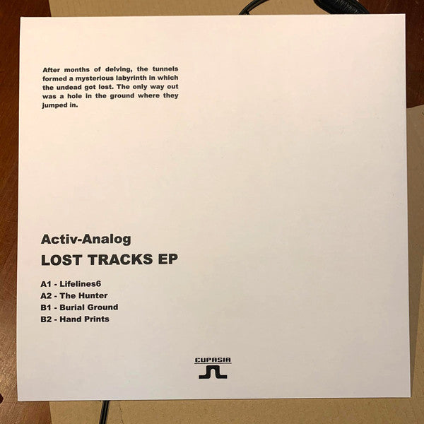 Activ-Analog : Lost Tracks EP (12", EP)