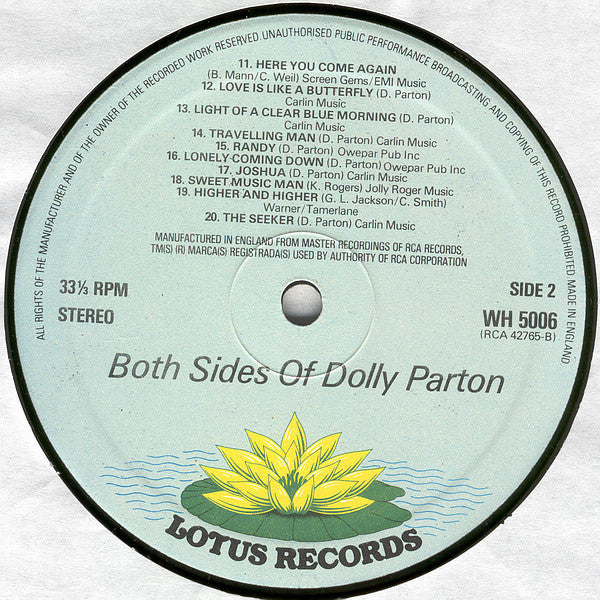 Dolly Parton : Both Sides Of Dolly Parton (LP, Comp)