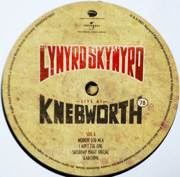Lynyrd Skynyrd : Live At Knebworth ‘76 (2xLP, Album, MPO + DVD-V, NTSC, Dol + Ltd)