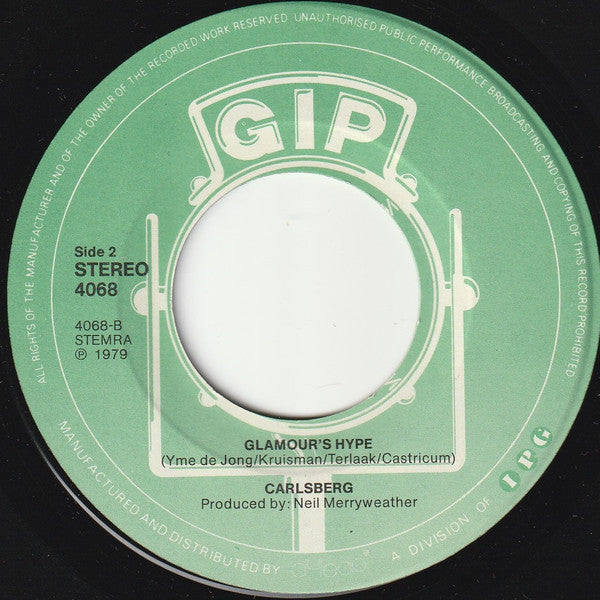 Carlsberg : Gimme Love, Gimme Time (Re-mixed Version) (7", Single)