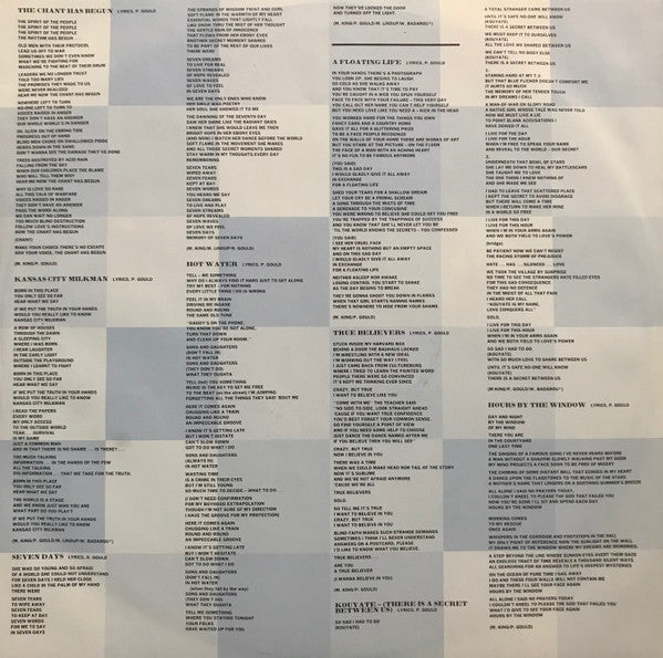 Level 42 : True Colours (LP, Album)