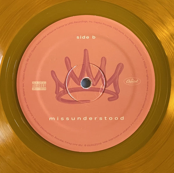 Queen Naija : Missunderstood (LP, Album, Ltd, Ora)