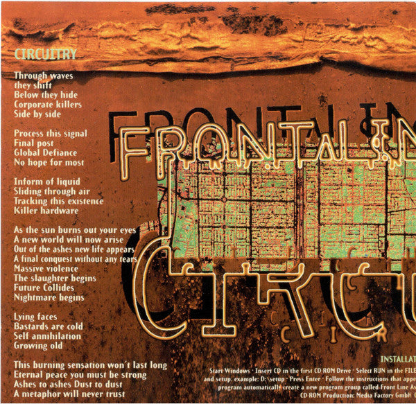 Front Line Assembly : Circuitry (CD, Single, Enh)