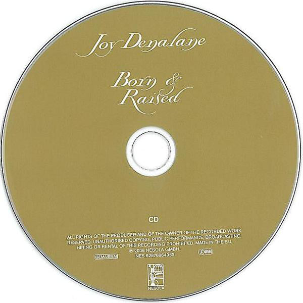 Joy Denalane : Born & Raised (CD, Album + DVD, PAL + Ltd, Sup)