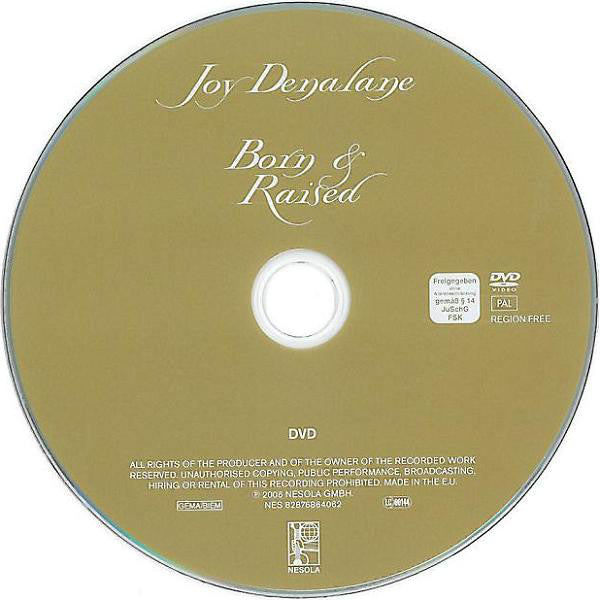 Joy Denalane : Born & Raised (CD, Album + DVD, PAL + Ltd, Sup)