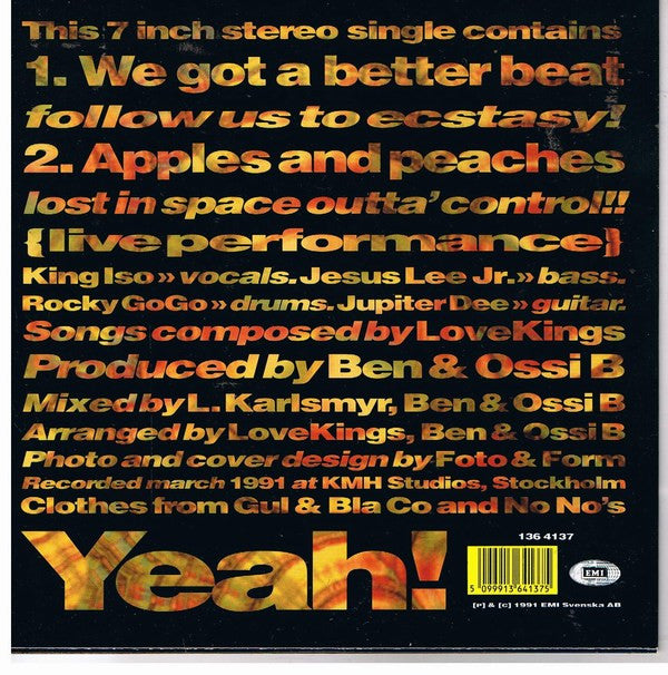 Lovekings : We Got A Better Beat (7", Single)