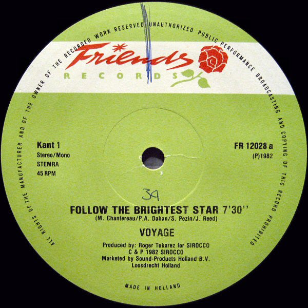Voyage : Follow The Brightest Star (12", Single)
