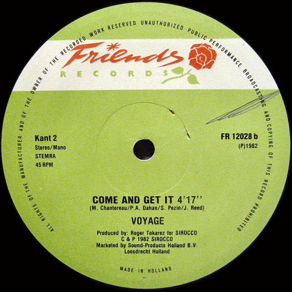 Voyage : Follow The Brightest Star (12", Single)