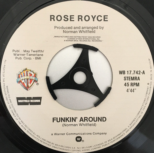 Rose Royce : Funkin' Around (7")