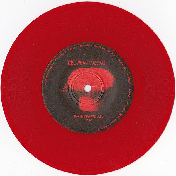 Crowbar Massage : Training Wheels (7", Red)