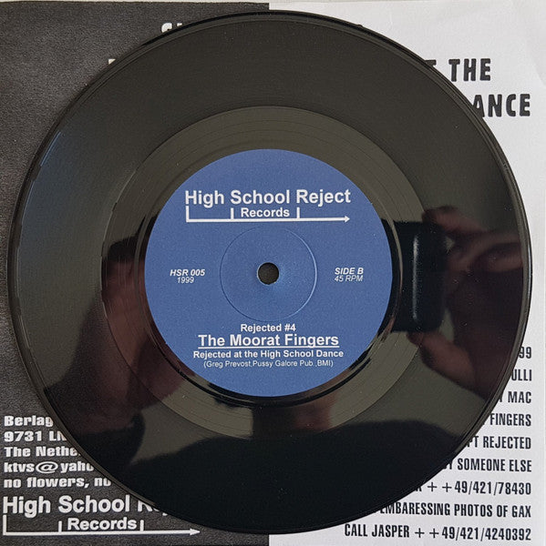 The Moorat Fingers : Rejected (7", EP)