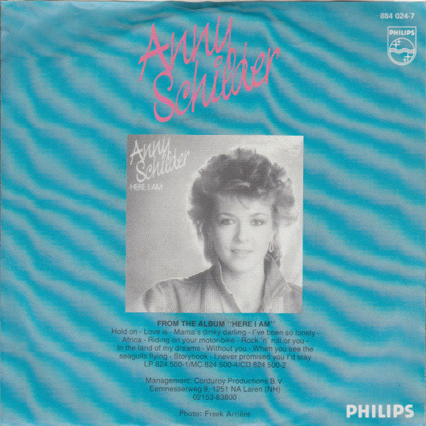 Anny Schilder : Mama's Dinky Darling (7", Single)