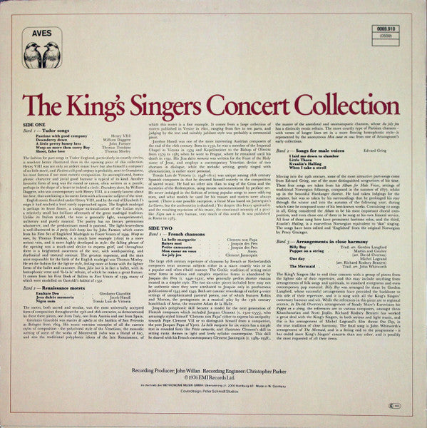 The King's Singers : Concert Collection (LP, Album)