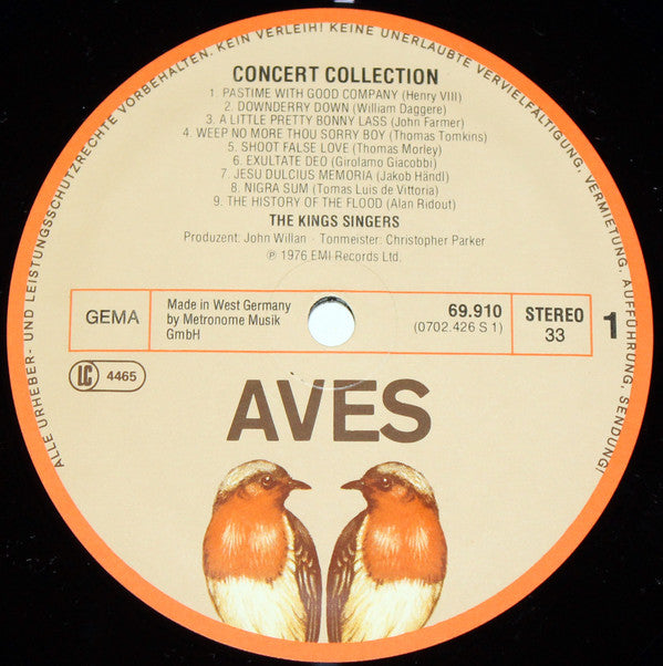 The King's Singers : Concert Collection (LP, Album)