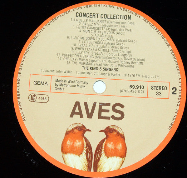 The King's Singers : Concert Collection (LP, Album)