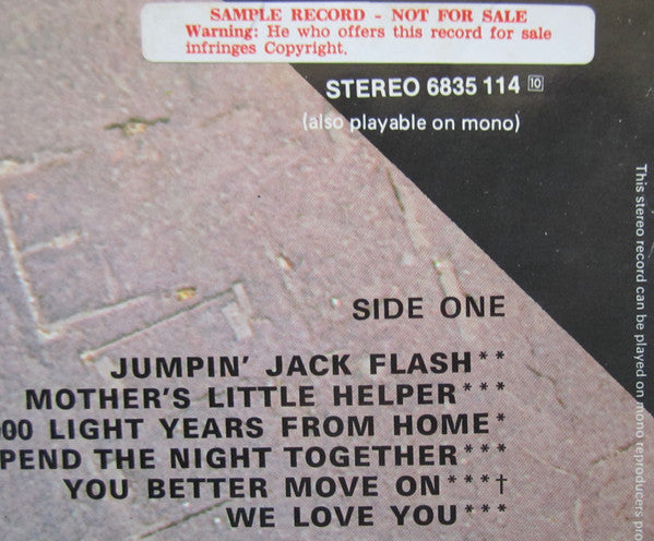 Rolling Stones* : Through The Past, Darkly (Big Hits Vol. 2) (LP, Comp)