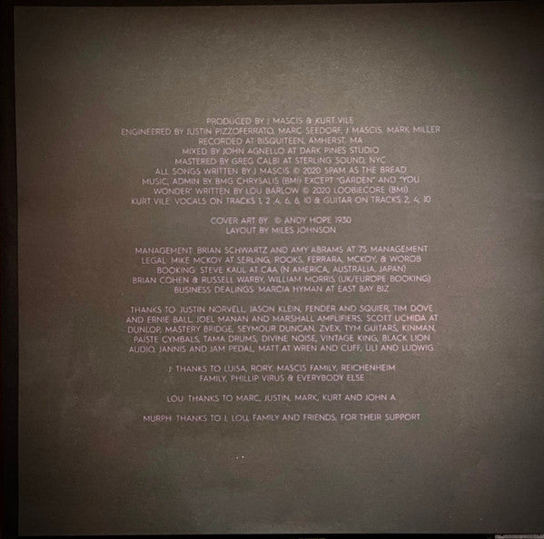 Dinosaur Jr. : Sweep It Into Space (LP, Album, Ltd, Pur)