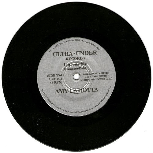 Amy Lamotta : Playing Dead / Look At Me (7", Single)