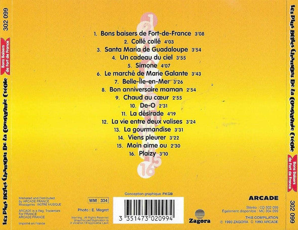 La Compagnie Créole : Les Plus Belles Chansons de La Compagnie Créole (CD, Comp)