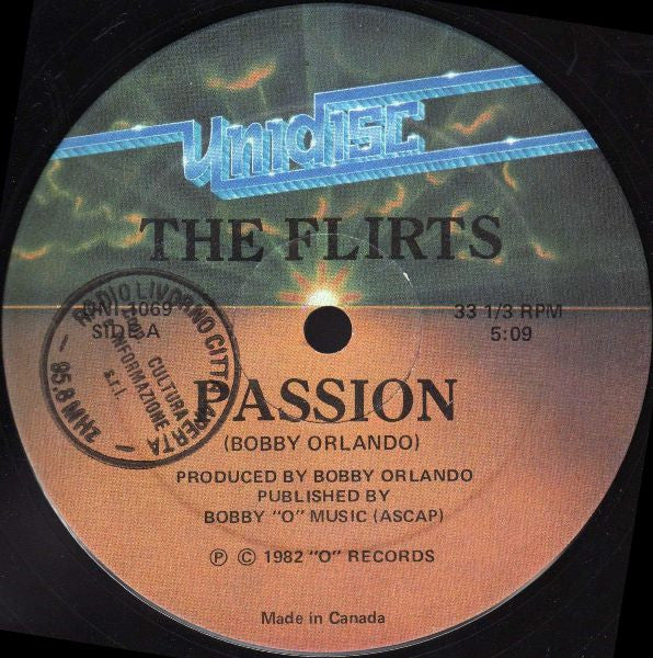 The Flirts : Calling All Boys / Passion (12")