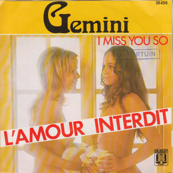 Gemini (24) : L'Amour Interdit (7", Single)