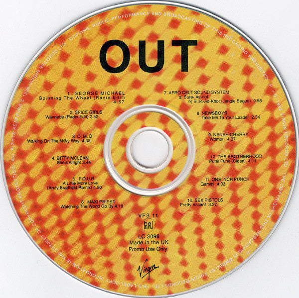 Various : Out 9606 (CD, Comp, Promo, Car)