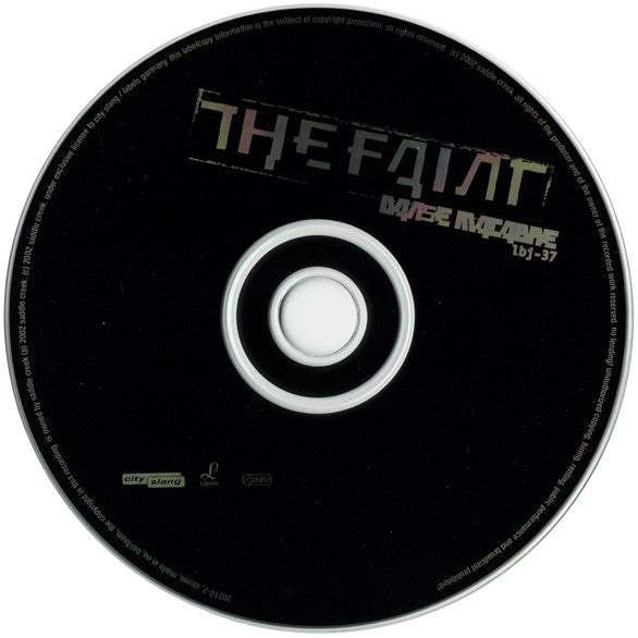 The Faint : Danse Macabre (CD, Album, Promo)