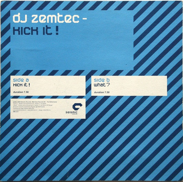 DJ Zemtec : Kick It! (12")