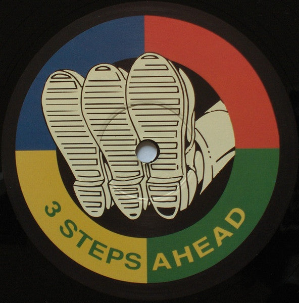 3 Steps Ahead : Drop It (The Hardstyle Remix) (12", S/Sided)