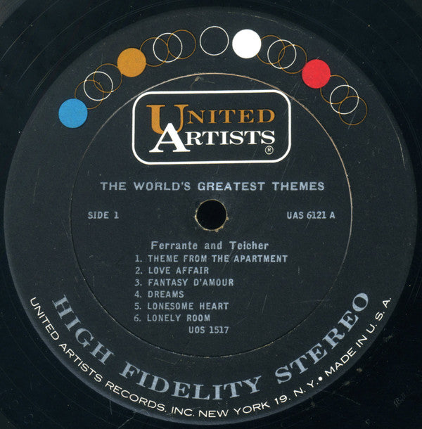 Ferrante & Teicher : The World's Greatest Themes (LP, Album)