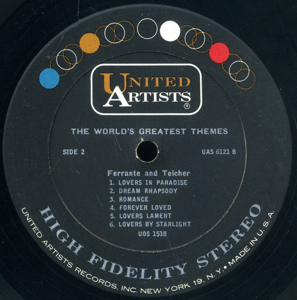Ferrante & Teicher : The World's Greatest Themes (LP, Album)