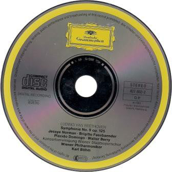Ludwig van Beethoven – Jessye Norman / Brigitte Fassbaender / Placido Domingo / Walter Berry / Wiener Philharmoniker / Karl Böhm : Symphony No. 9 In D Minor, Op. 125 (CD, Album, Ltd)