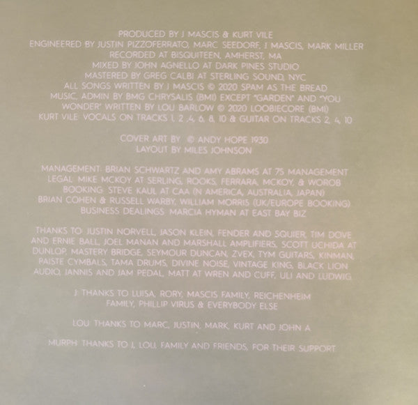 Dinosaur Jr. : Sweep It Into Space (LP, Album, Ltd, Pur)