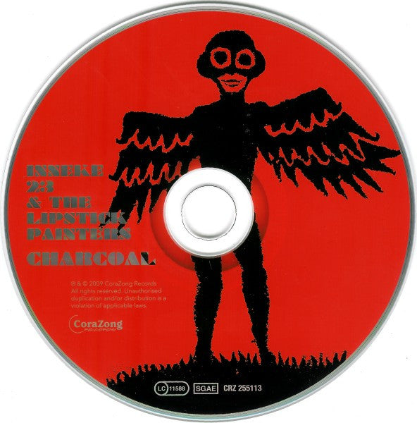 Inneke23 & The Lipstick Painters : Charcoal (CD, Album, Dig)