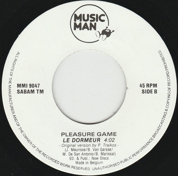 Pleasure Game : Le Dormeur (The Remixes) (7")