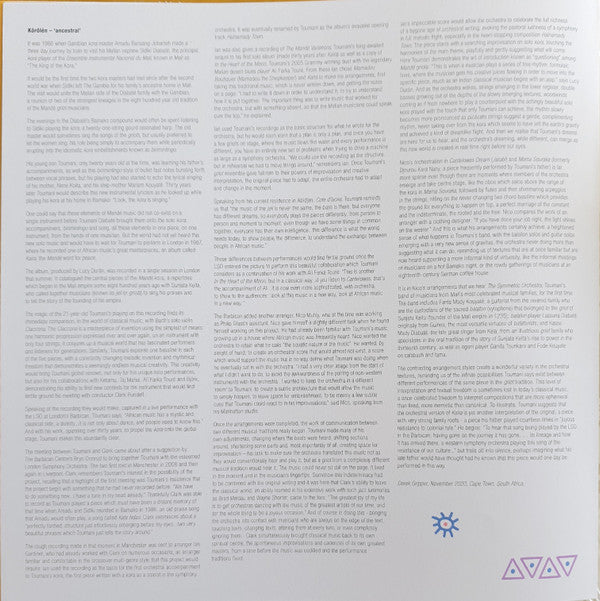 Toumani Diabaté And The London Symphony Orchestra : Kôrôlén (LP, Album)