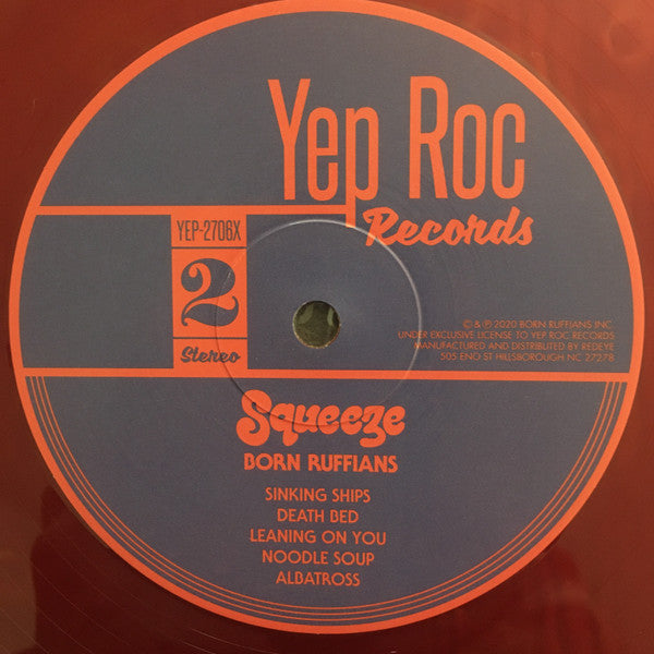 Born Ruffians : Squeeze (LP, Album, RSD, Red)