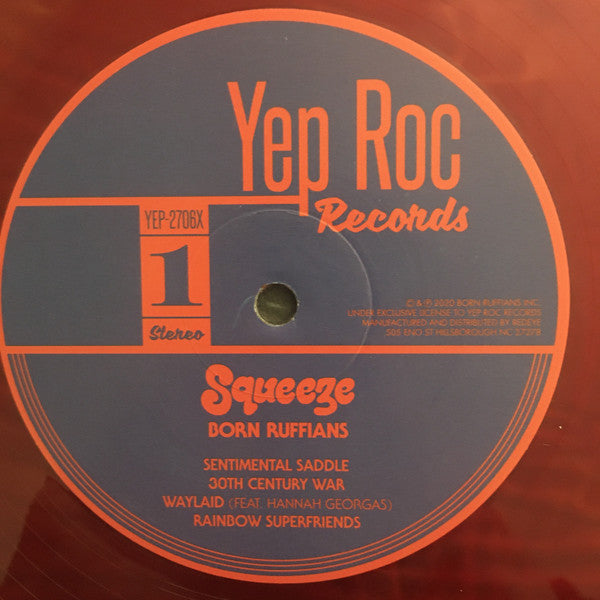 Born Ruffians : Squeeze (LP, Album, RSD, Red)