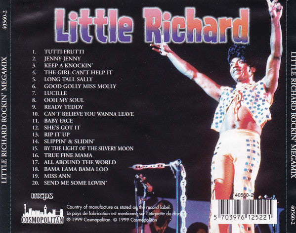 Little Richard : Rockin' Mega-Mix (CD, Comp)